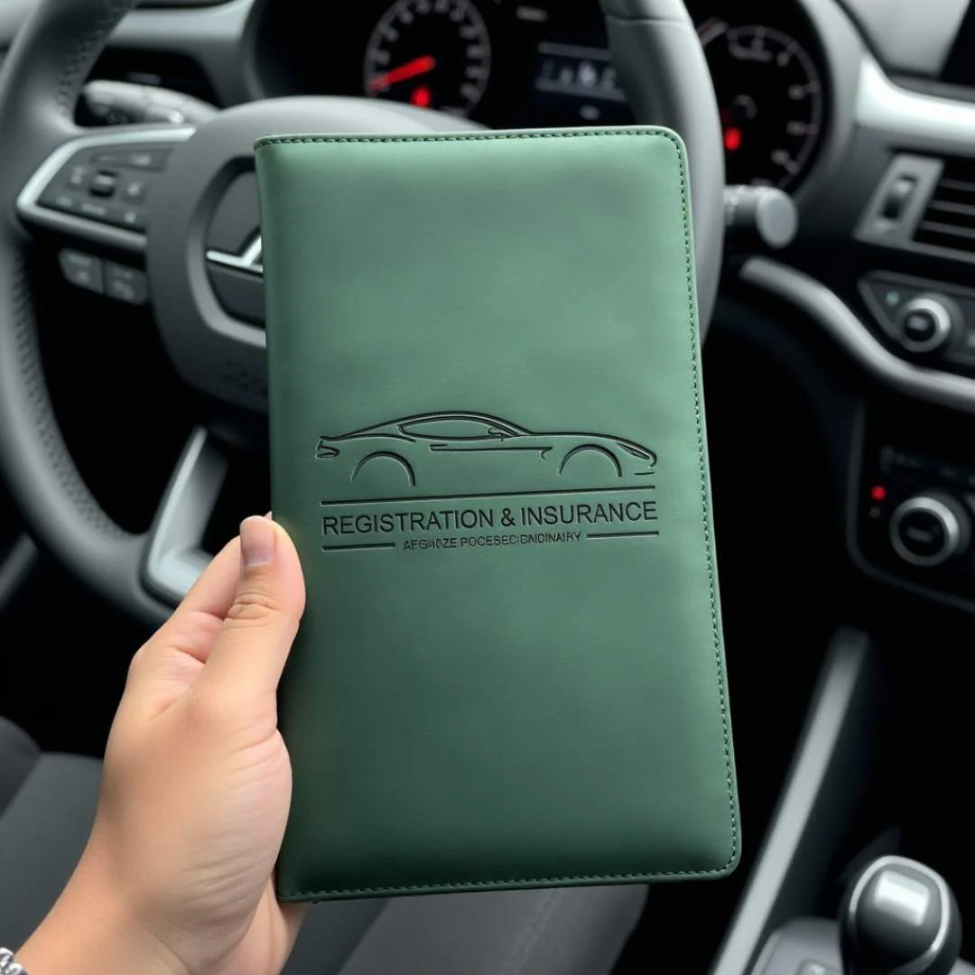 Car Document Holder | PU Leather | 50% OFF