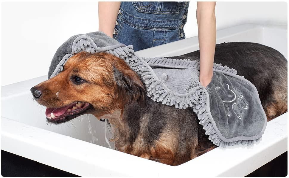 Microfiber Pet Towel 🐾|Soft🐶| Free Delivery⚡