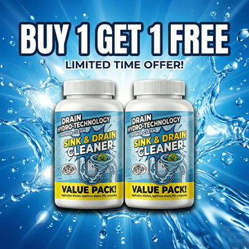 Drain Hydro Cleaner – Unclogs Sinks & Pipes in 2 Minutes🚀I Buy 1 Get 1 Free🔥