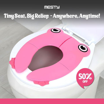 Potty Training Toilet Seat 👶 | Portable 🚽| 60% OFF