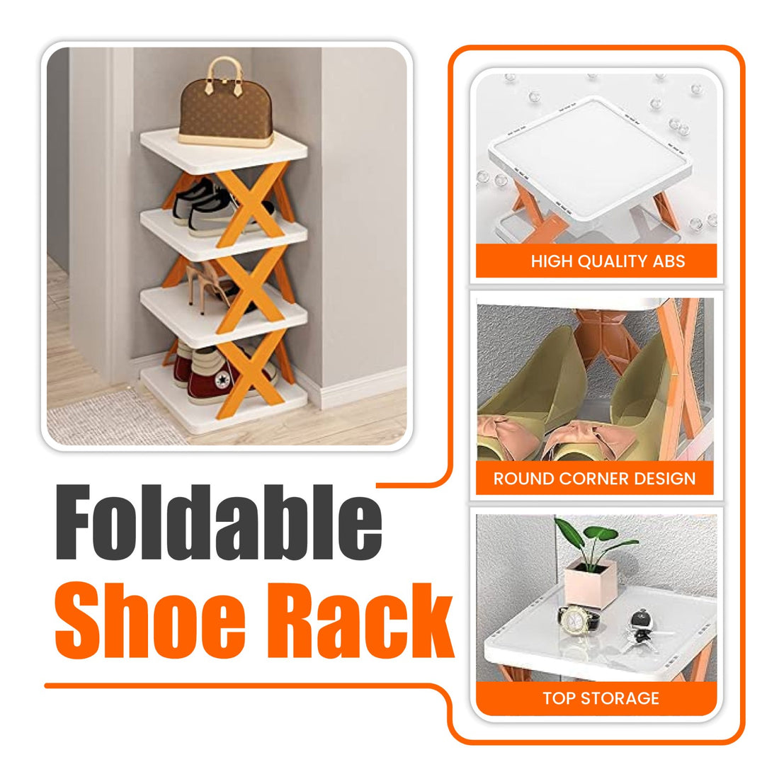 Foldable Shoe Rack | 6 Layers | 60%OFF🔥